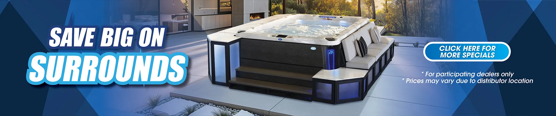 Calspas hot tub being used in a family setting - Fort McMurray
