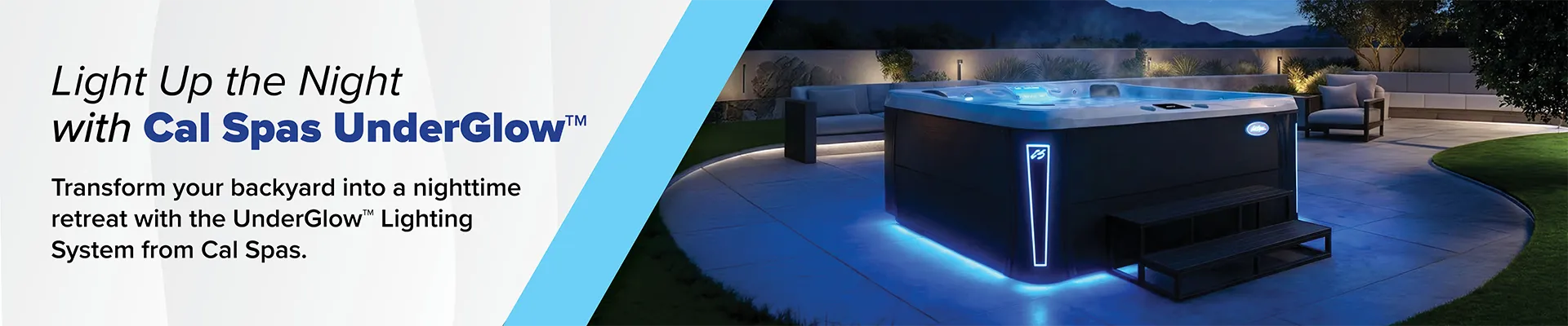 Calspas hot tub being used in a family setting - Fort McMurray